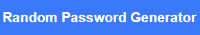 random password generator